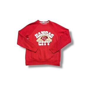 Charlie Hustle | Chiefs Taylor Swift Bracelet Crewneck Sweater | Medium